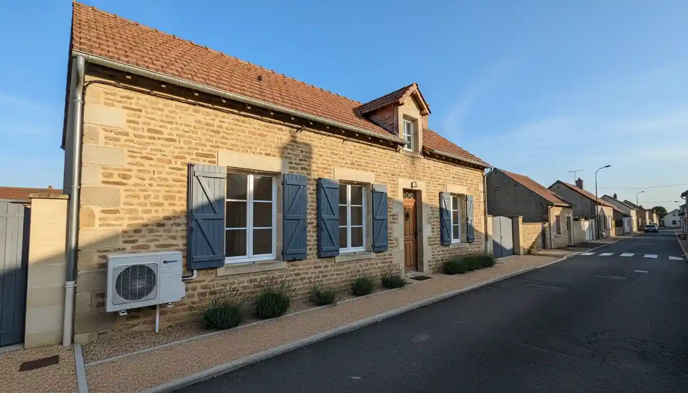 Installation pompe à chaleur à Champhol