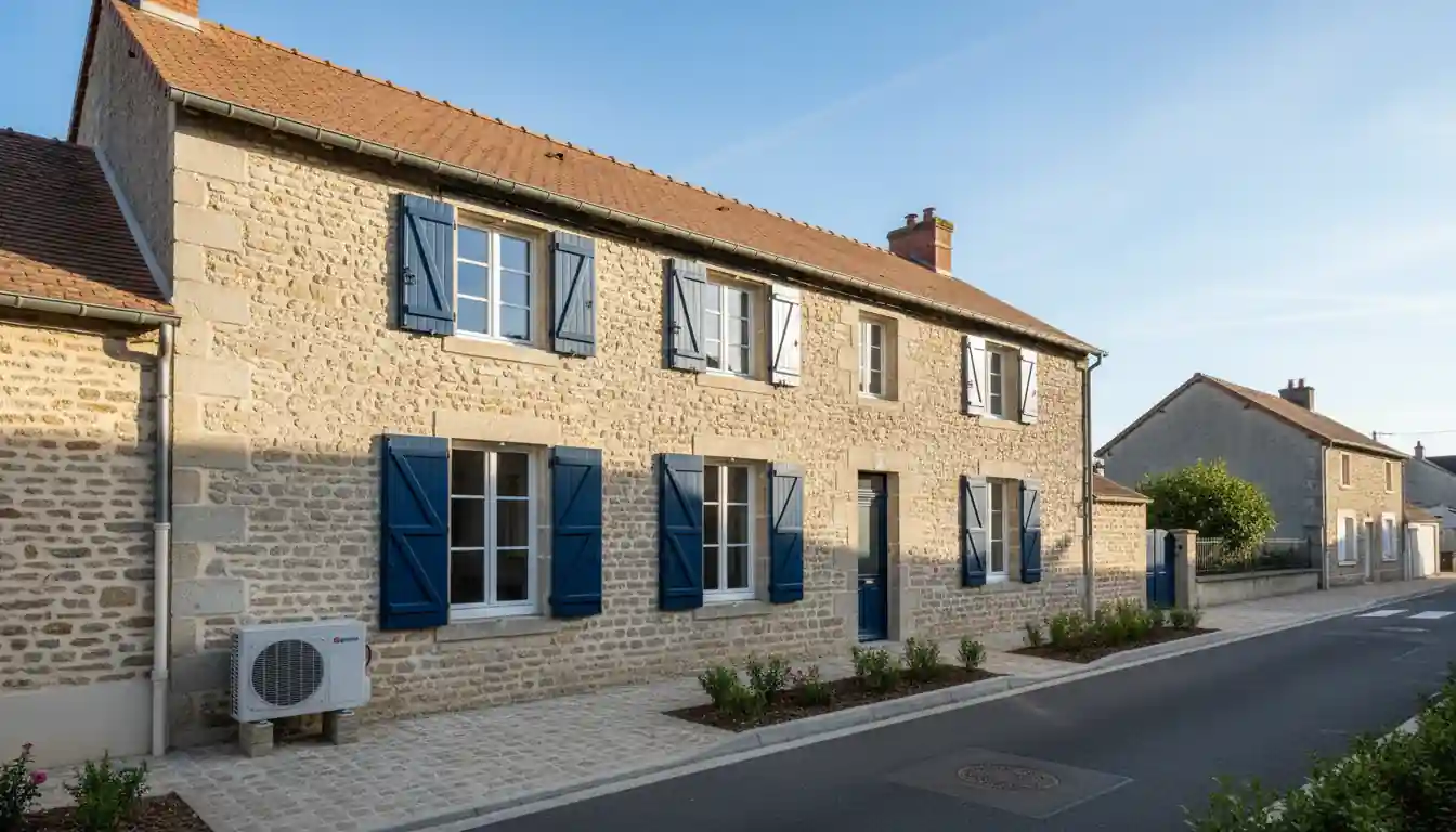 Installation pompe à chaleur à Luisant