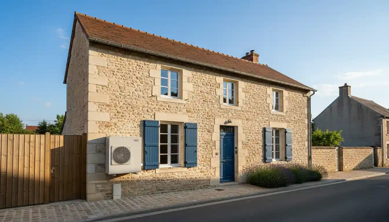 Installation pompe à chaleur à Saint-Denis-Lanneray