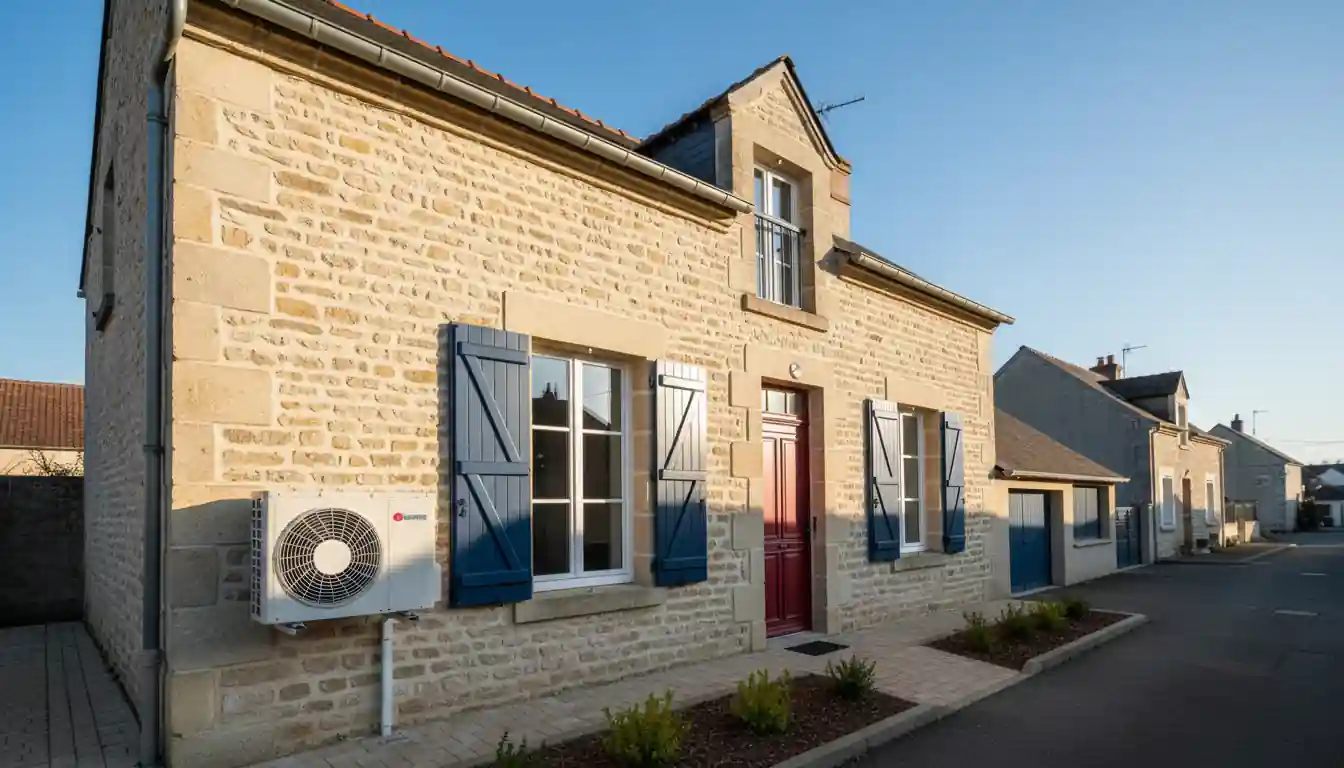 Installation pompe à chaleur à Toury